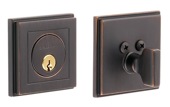 Baldwin - Estate Collection - Deadbolts - 8260 Hollywood Hills Deadbolt (Single Cylinder - 2-1/8" Door Prep)