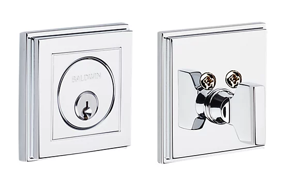 Baldwin - Estate Collection - Deadbolts - 8260 Hollywood Hills Deadbolt (Single Cylinder - 2-1/8" Door Prep)