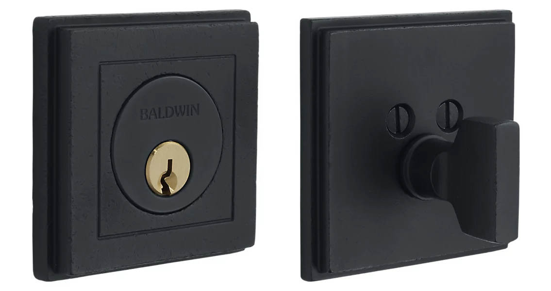 Baldwin - Estate Collection - Deadbolts - 8260 Hollywood Hills Deadbolt (Single Cylinder - 2-1/8" Door Prep)