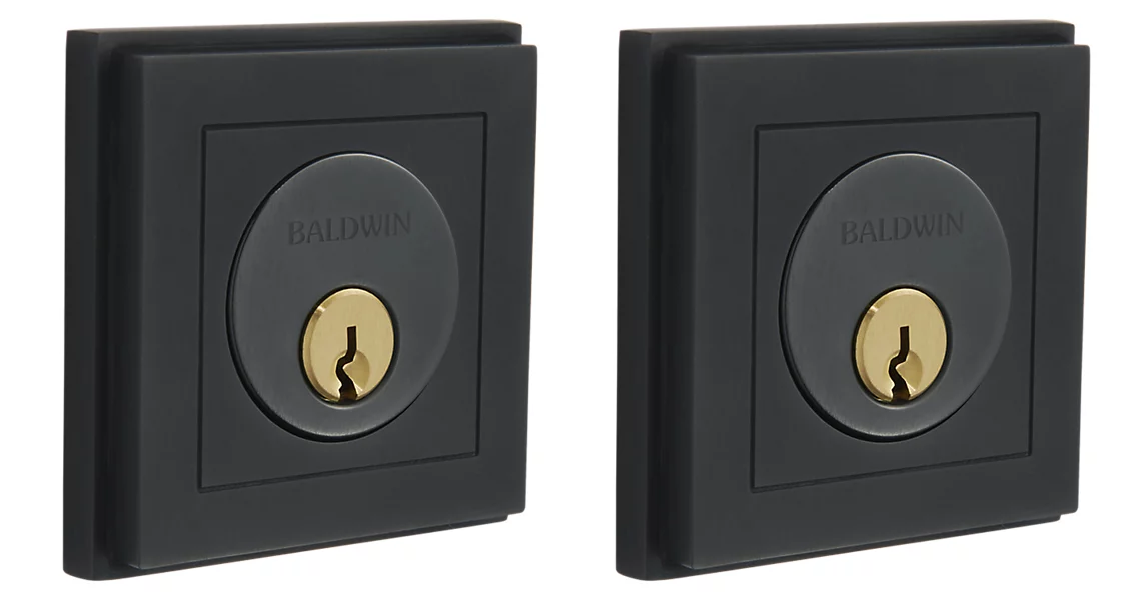 Baldwin - Estate Collection - Deadbolts - 8261 Hollywood Hills Deadbolt (Double Cylinder - 2-1/8" Door Prep)
