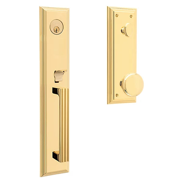 Baldwin - Estate Collection - Tubular Entry Handlesets - Tremont Full Escutcheon Emergency Egress Handleset w/ 5069 Knob