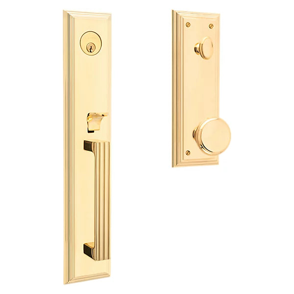 Baldwin - Estate Collection - Tubular Entry Handlesets - Tremont Full Escutcheon Emergency Egress Handleset w/ 5069 Knob