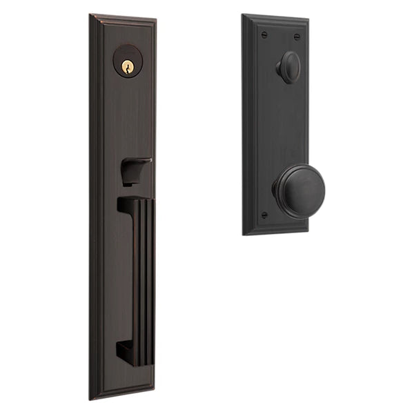 Baldwin - Estate Collection - Tubular Entry Handlesets - Tremont Full Escutcheon Emergency Egress Handleset w/ 5069 Knob