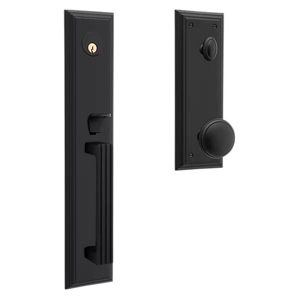 Baldwin - Estate Collection - Tubular Entry Handlesets - Tremont Full Escutcheon Emergency Egress Handleset w/ 5069 Knob