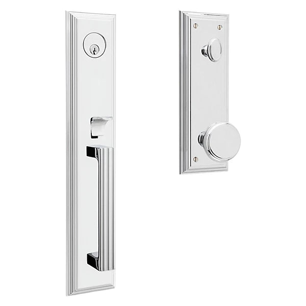 Baldwin - Estate Collection - Tubular Entry Handlesets - Tremont Full Escutcheon Emergency Egress Handleset w/ 5069 Knob