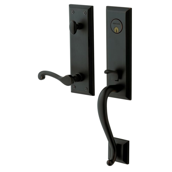 Baldwin - Estate Collection - Tubular Entry Handlesets - Stonegate Emergency Egress Handleset w/ 5445V Classic Lever