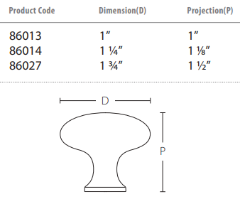 Emtek - Traditional Collection - Providence Cabinet Knob