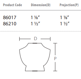 Emtek - Glass Collection - Astoria Glass Cabinet Knob