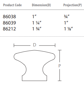 Emtek - Arts & Crafts Collection - Square Dimpled Cabinet Knob