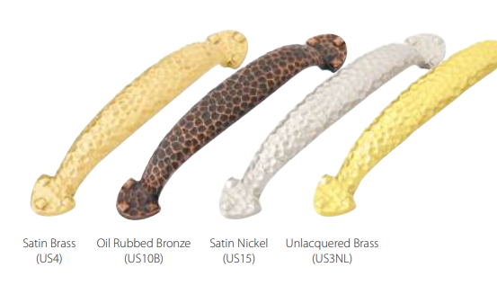 Emtek - Arts & Crafts Collection - Hammered Cabinet Pull