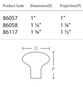 Emtek - Sandcast Bronze Collection - Sandcast Bronze Round Cabinet Knob