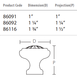 Emtek - Tuscany Bronze Collection - Tuscany Bronze Round Cabinet Knob