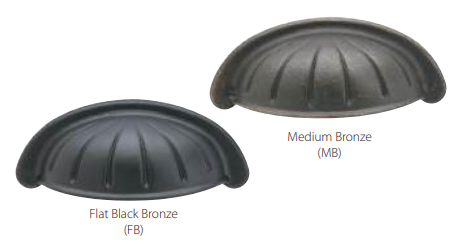 Emtek - Tuscany Bronze Collection - Tuscany Bronze Bin Pull