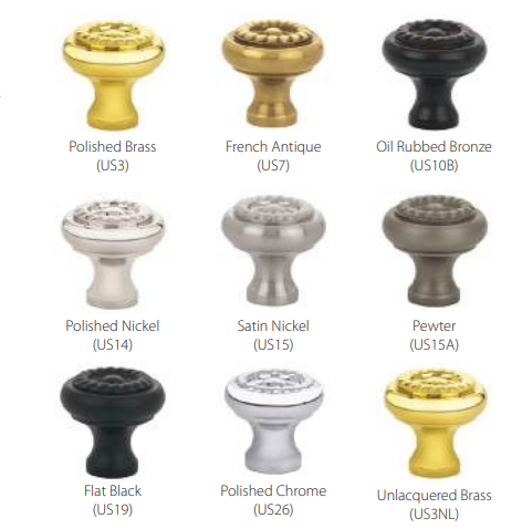 Emtek - Traditional Collection - Rope Cabinet Knob