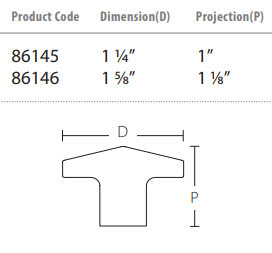 Emtek - Sandcast Bronze Collection - Sandcast Bronze Square Cabinet Knob