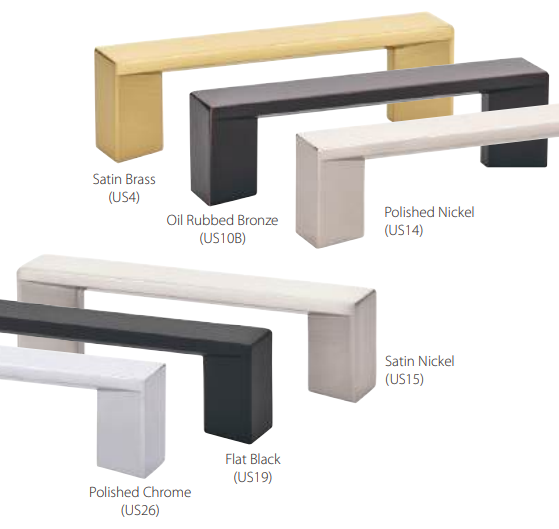Emtek - Contemporary Collection - Trinity Cabinet Pull