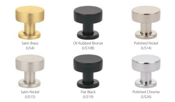 Emtek - Mid Century Modern Collection - Cadet Cabinet Knob