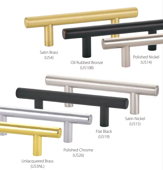 Emtek - Contemporary Collection - Bar Cabinet Pull