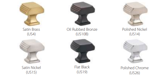 Emtek - Art Deco Collection - Art Deco Cabinet Knob