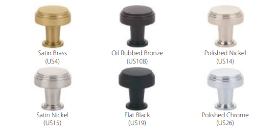 Emtek - Art Deco Collection - Newport Cabinet Knob