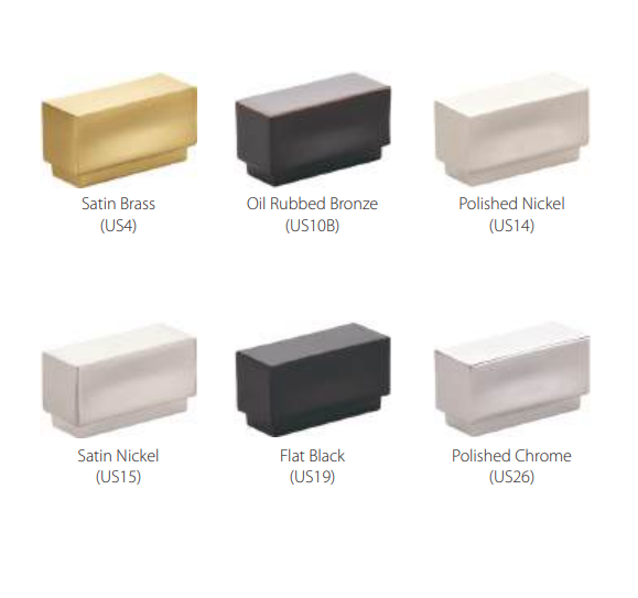 Emtek - Urban Modern Collection - Cinder Cabinet Knob