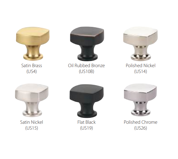 Emtek - Urban Modern Collection - Freestone Cabinet Knob