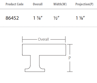 Emtek - Urban Modern Collection - Freestone Finger Pull Cabinet Knob