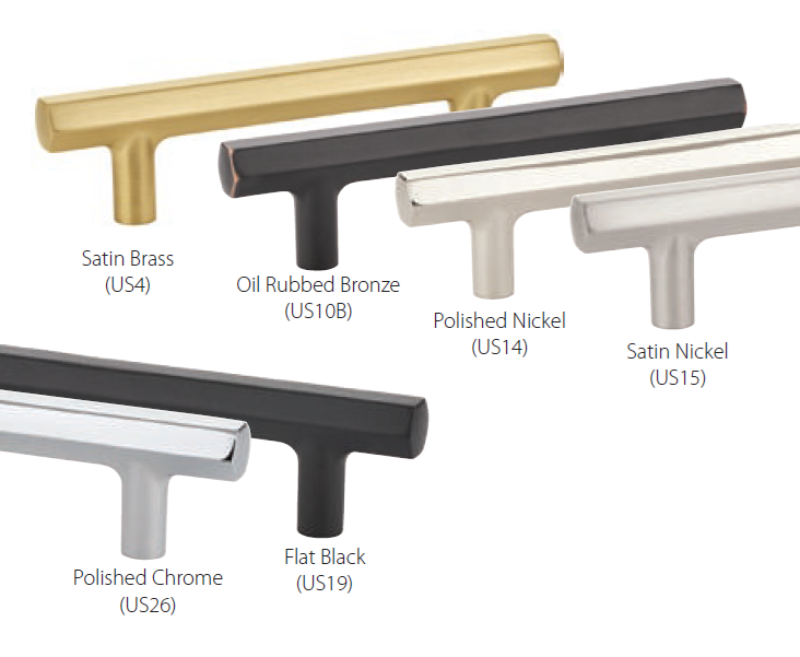 Emtek - Urban Modern Collection - Mod Hex Cabinet Pull