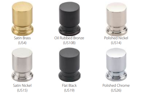 Emtek - Transitional Heritage Collection - Prosser Cabinet Knob