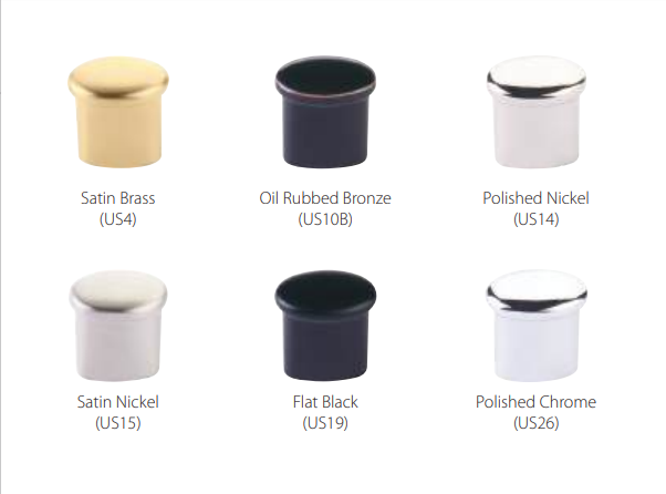 Emtek - Habitat Collection - Button Cabinet Knob