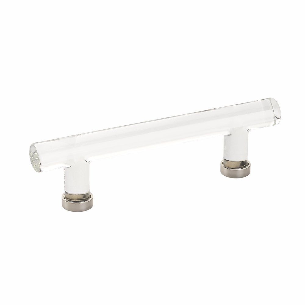 Emtek - Glass Collection - Modern Glass Bar Pull Cabinet Pull