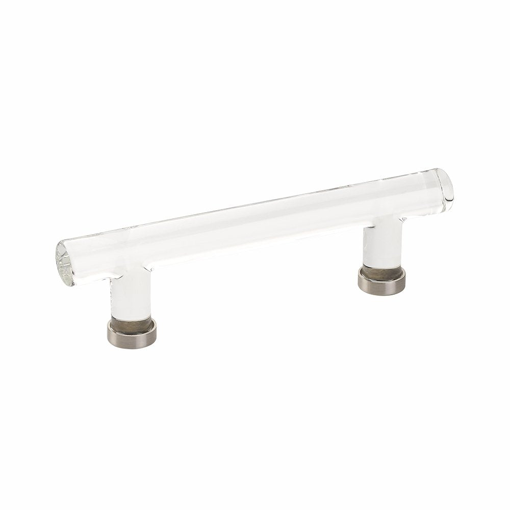 Emtek - Glass Collection - Modern Glass Bar Pull Cabinet Pull