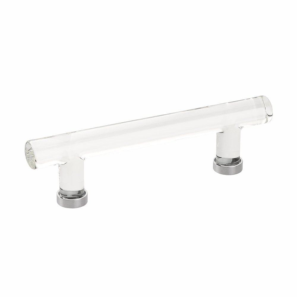 Emtek - Glass Collection - Modern Glass Bar Pull Cabinet Pull