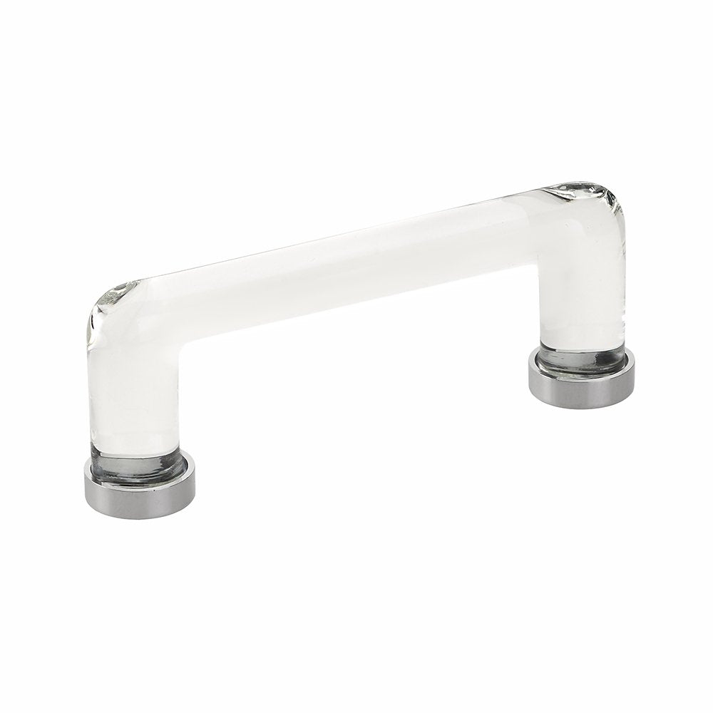 Emtek - Glass Collection - Modern Glass Pull Cabinet Pull
