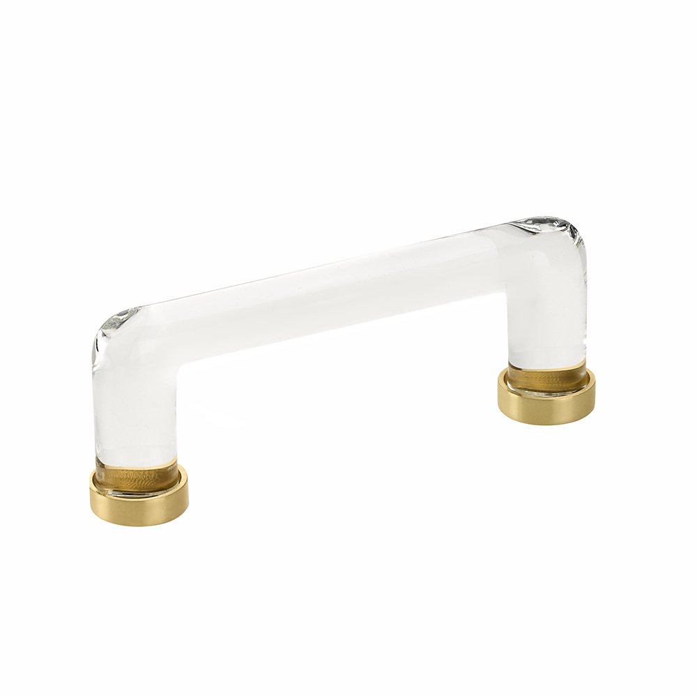 Emtek - Glass Collection - Modern Glass Pull Cabinet Pull