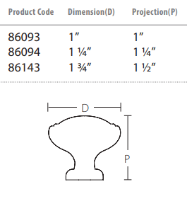 Emtek - Tuscany Bronze Collection - Tuscany Bronze Egg Cabinet Knob