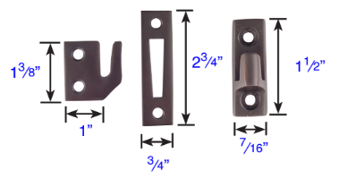 Emtek - Door Accessories - Casement Latch