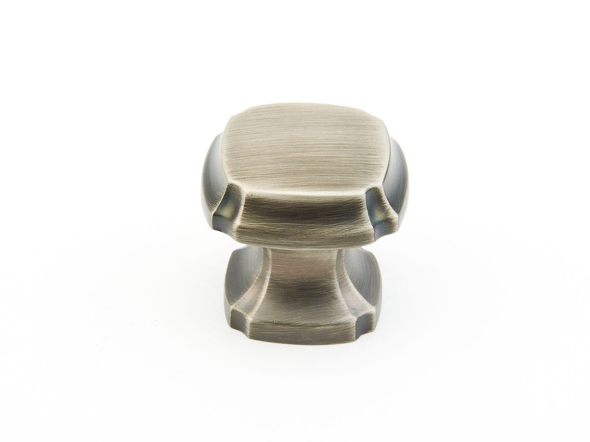 Schaub and Company - Empire Collection - Square Cabinet Knob