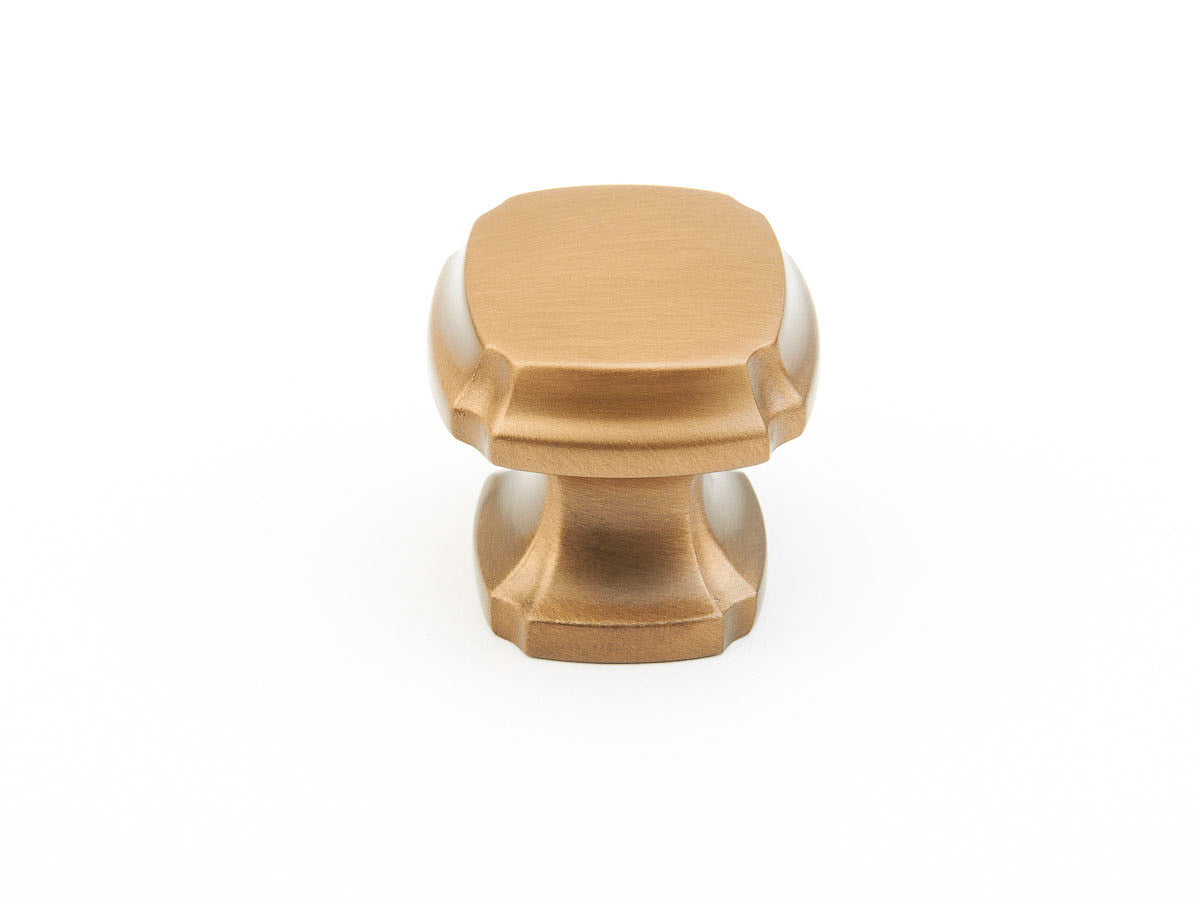 Schaub and Company - Empire Collection - Square Cabinet Knob