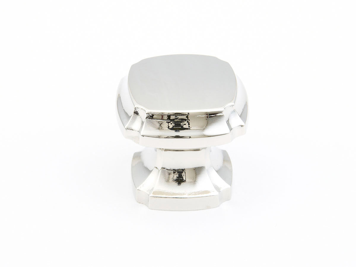 Schaub and Company - Empire Collection - Square Cabinet Knob