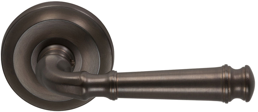 Omnia Style #904 Traditions Solid Brass Door Lever (with 671 Rose)