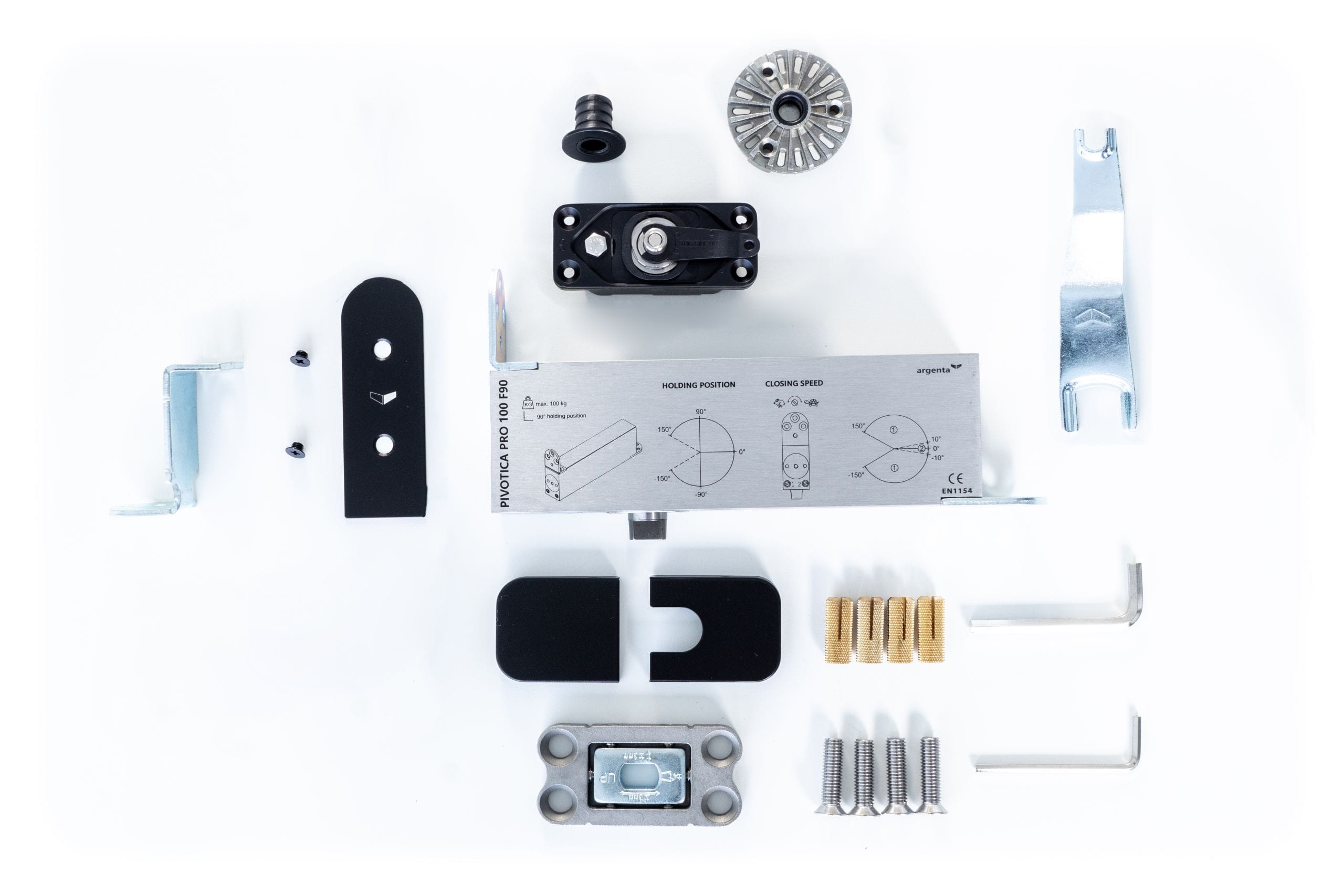 Arlu - Argenta Pivotica Pro - E 100 BI Pivot Hinge (Built In)