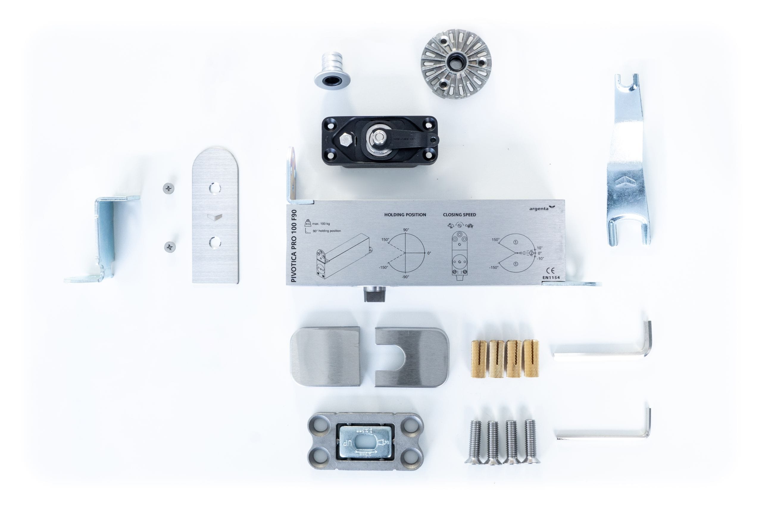 Arlu - Argenta Pivotica Pro - E 100 BI Pivot Hinge (Built In)