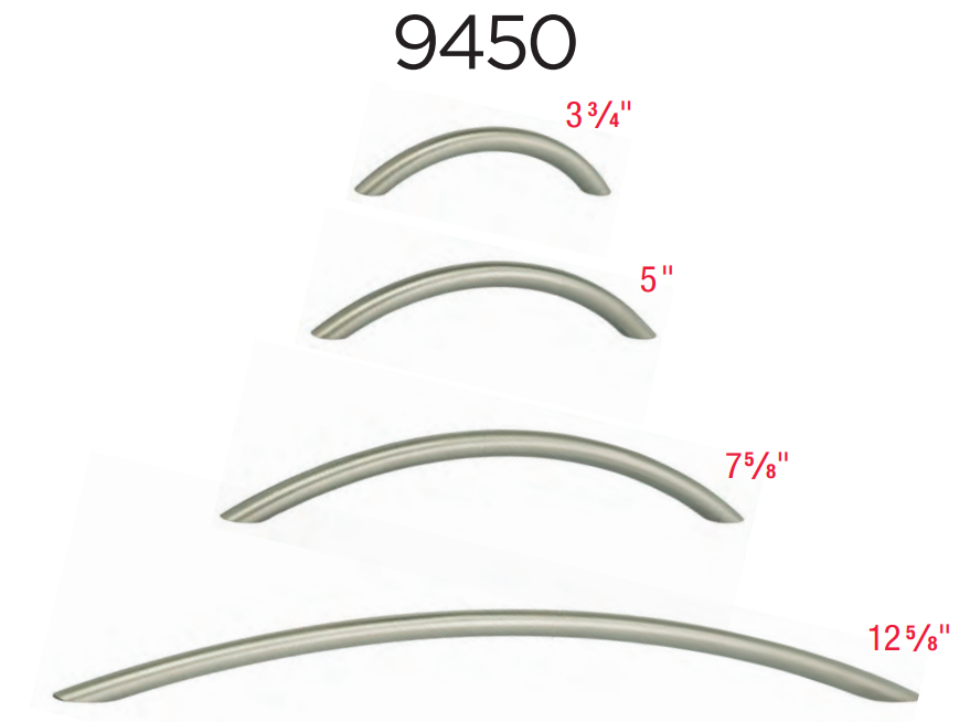 Omnia - Stainless Steel - 9450 Cabinet Pull