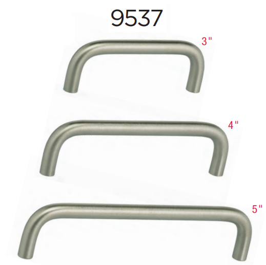 Omnia - Stainless Steel - 9537 Cabinet Pull