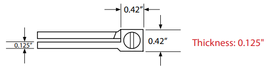 Emtek - Solid Brass Hinges - Heavy Duty Square Barrel Hinges (Pairs)