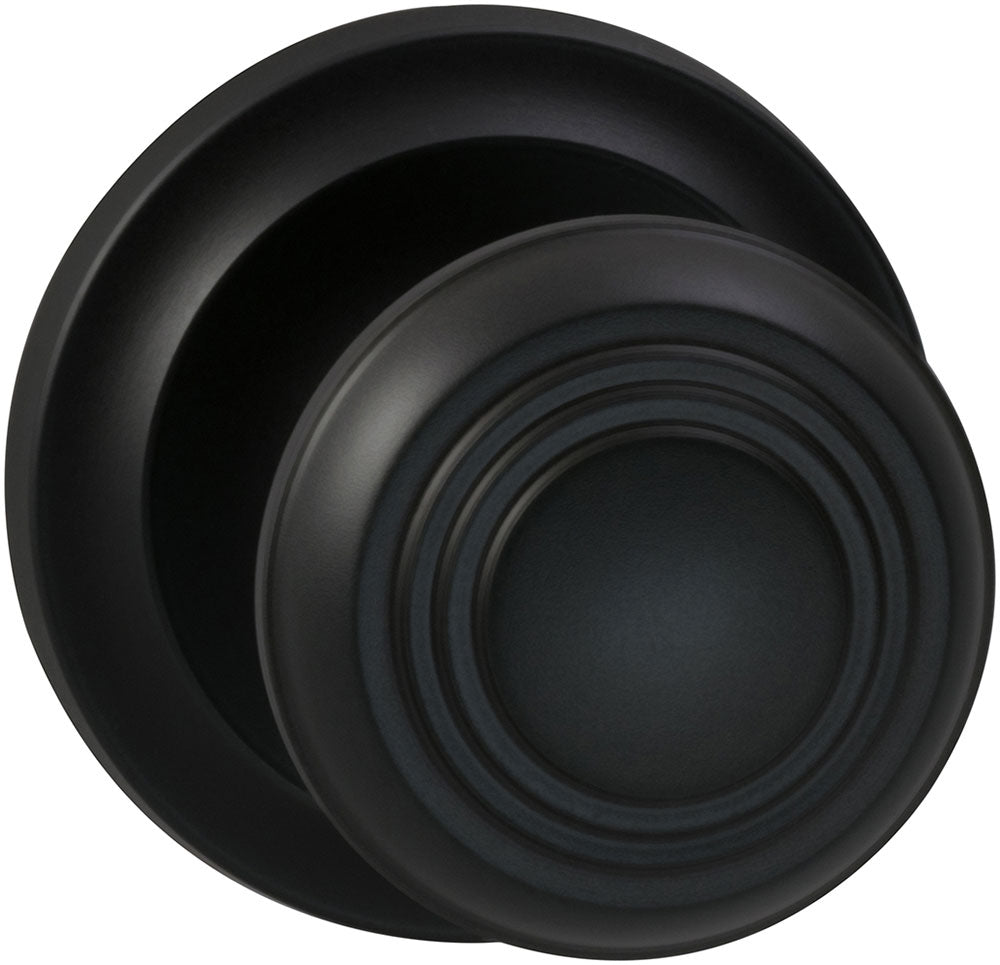 Omnia Style #970 Traditions Solid Brass Knob (with 671 Rose)