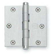 Omnia - Hinges - 985 Solid Brass Plain Bearing Hinge (Each)