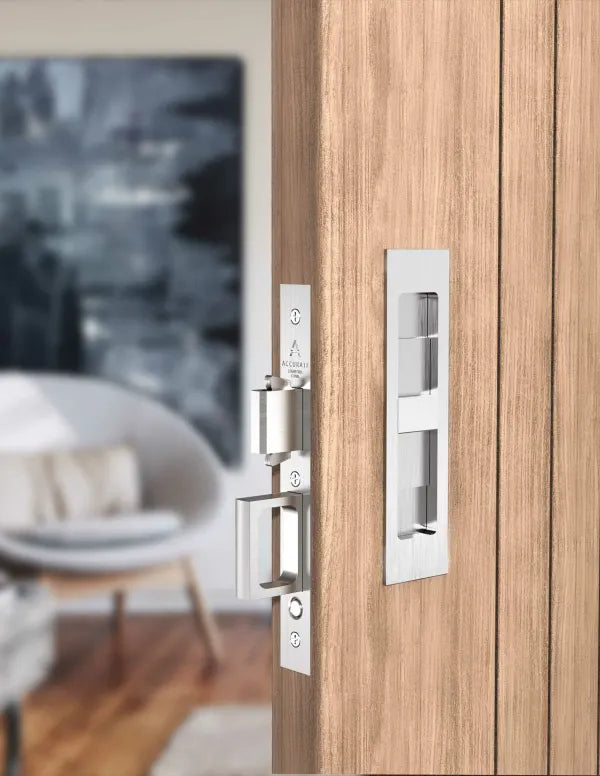 Accurate - Pocket Door Sets - VTI Vantage Invisi-Mount Fastener (Privacy)