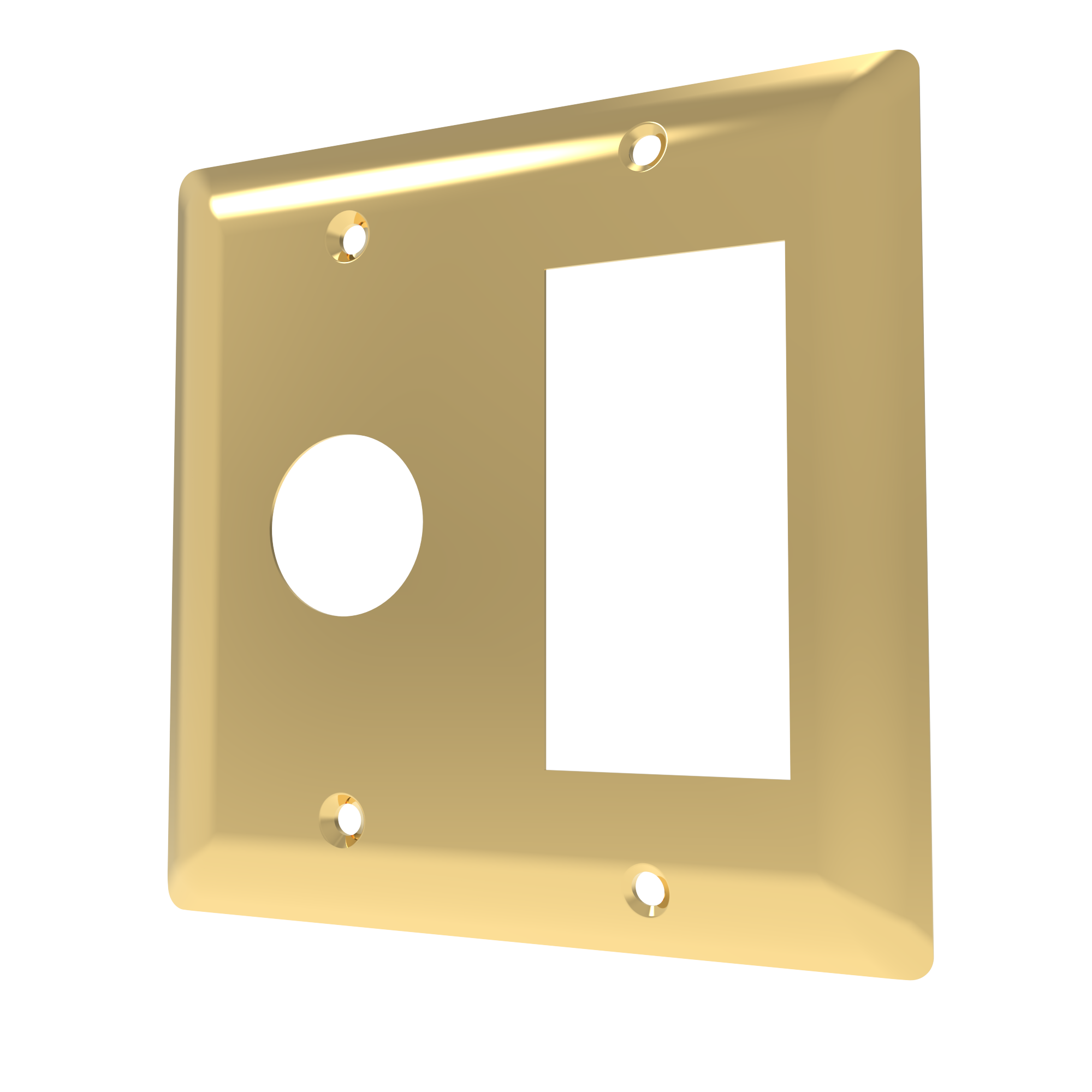 Amba - Accessories - Double Gang Plate
